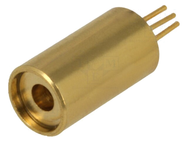 Module: laser; 3mW; rood; punt; 630÷640nm; 2,5÷3,3VDC; 30÷50mA Module: laser; 3mW; rood; punt; 630÷640nm; 2,5÷3,3VDC; 30÷50mA